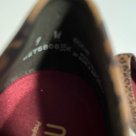 Munro NWOT Mara Leopard Print Suede Slip-On Pumps 9W (D) - Picture 9 of 9